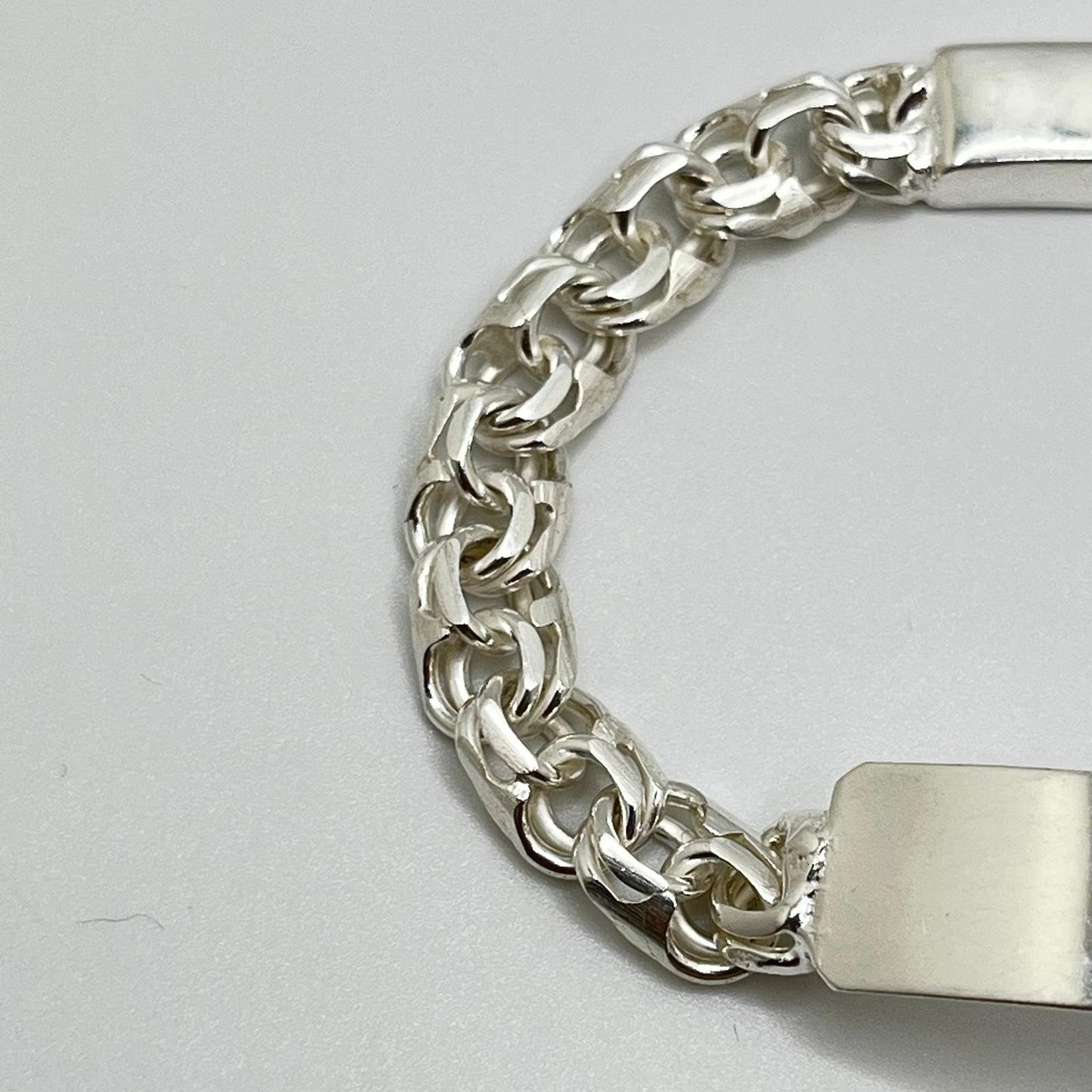 ID Chino Link Bracelet 7"- 925 silver