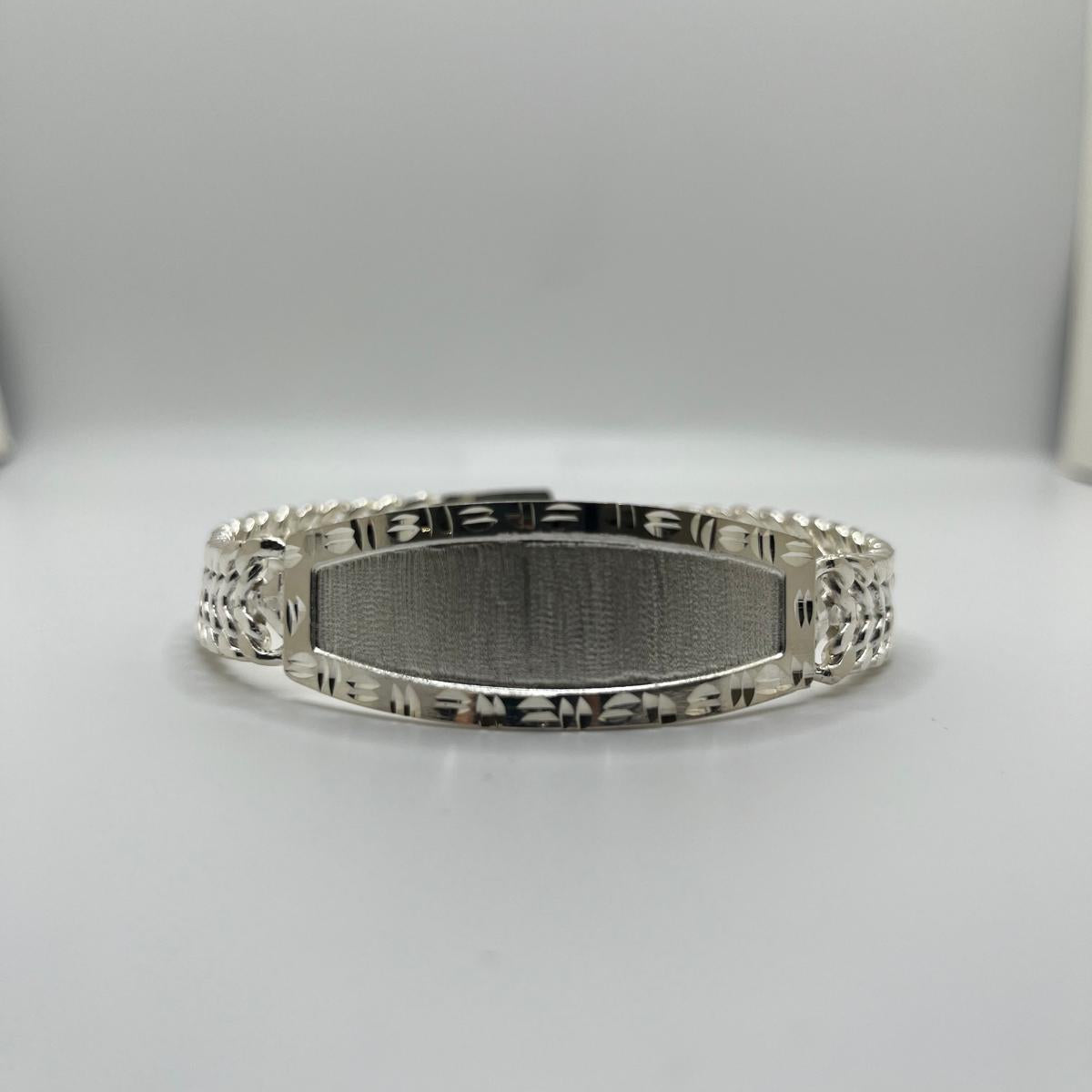 Men's Engravable ID Bracelet - 925 silver