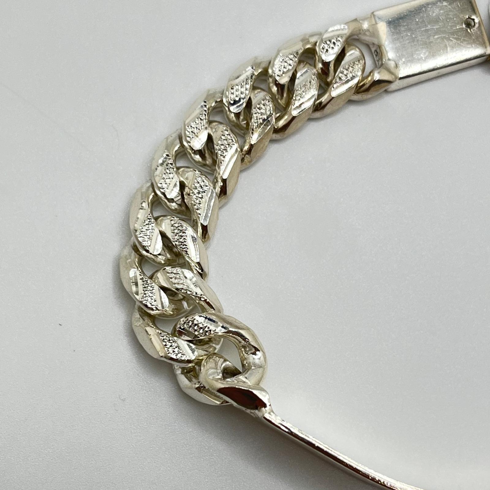925 Sterling Silver ID Bracelet – 8.75”