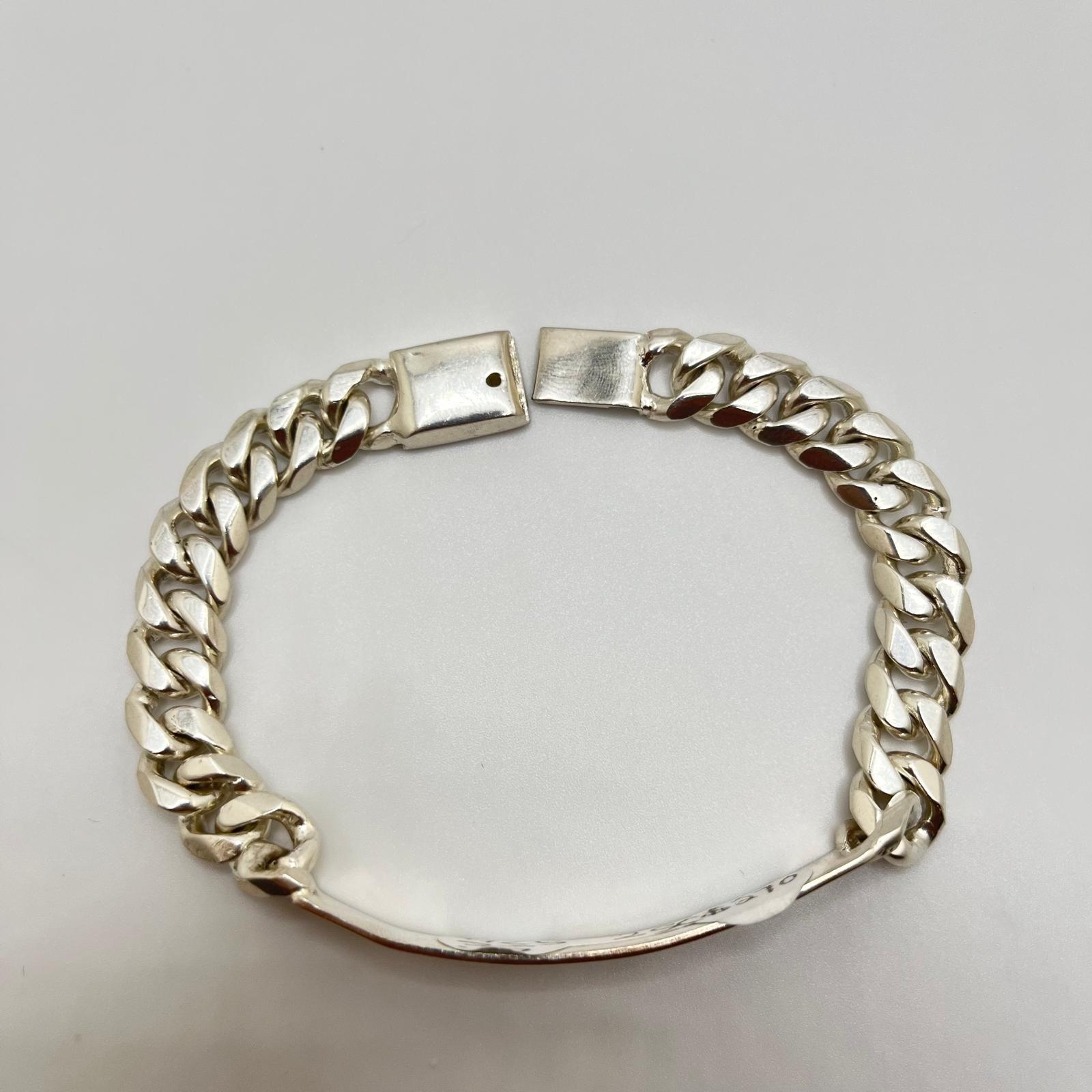 8” Miami Cuban ID Bracelet – 925 Silver