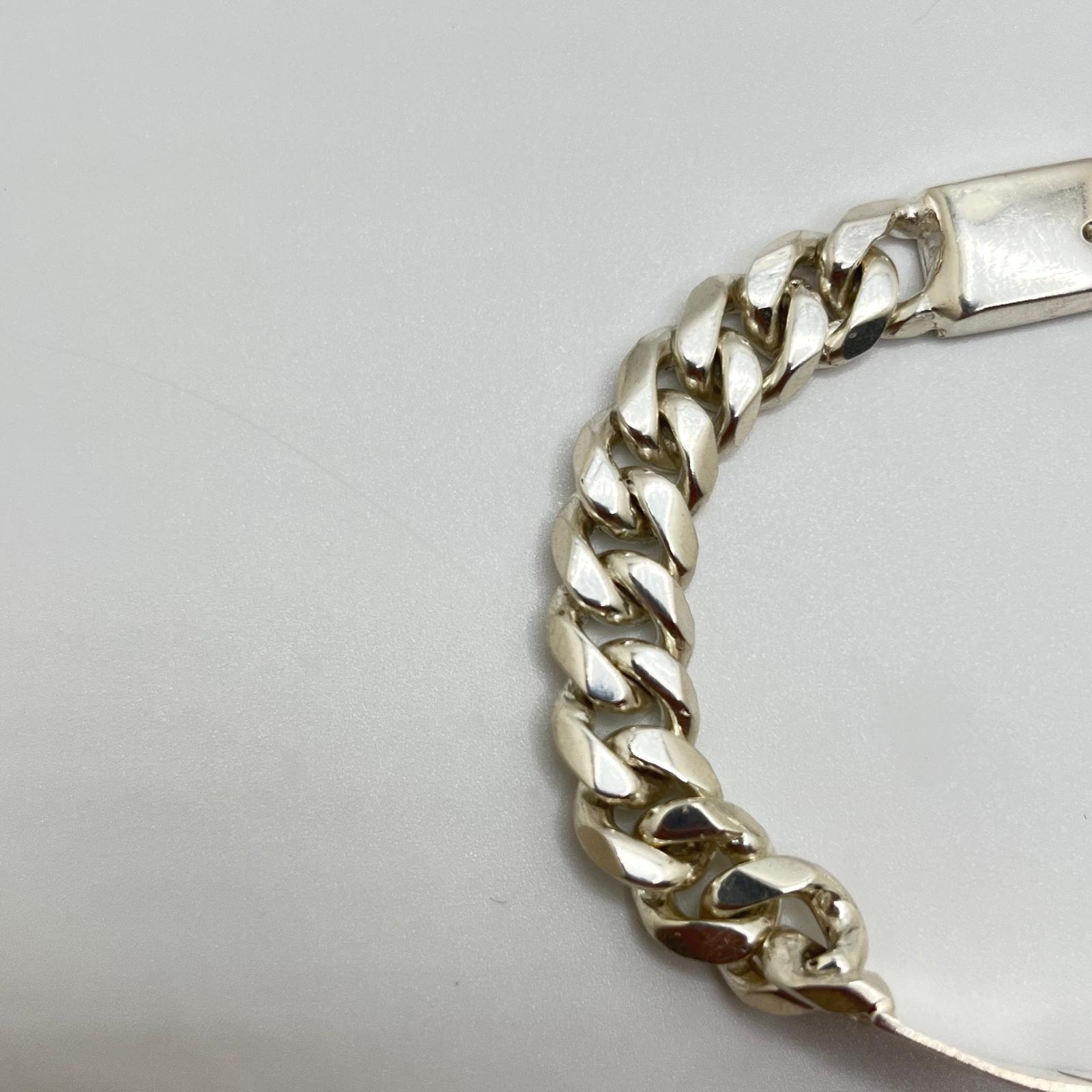 8” Miami Cuban ID Bracelet – 925 Silver