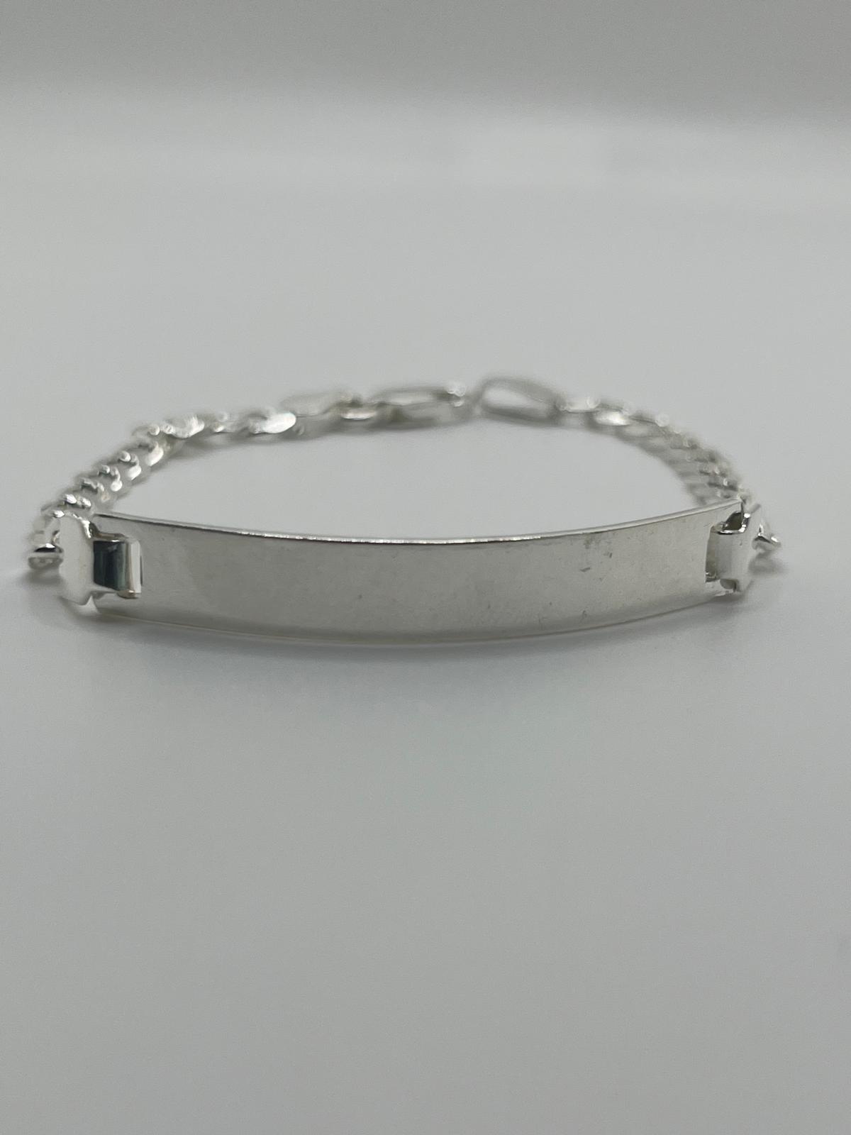 Engraveable Kids ID Bracelet– 925 Silver