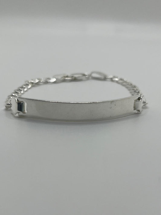 Engraveable Kids ID Bracelet– 925 Silver