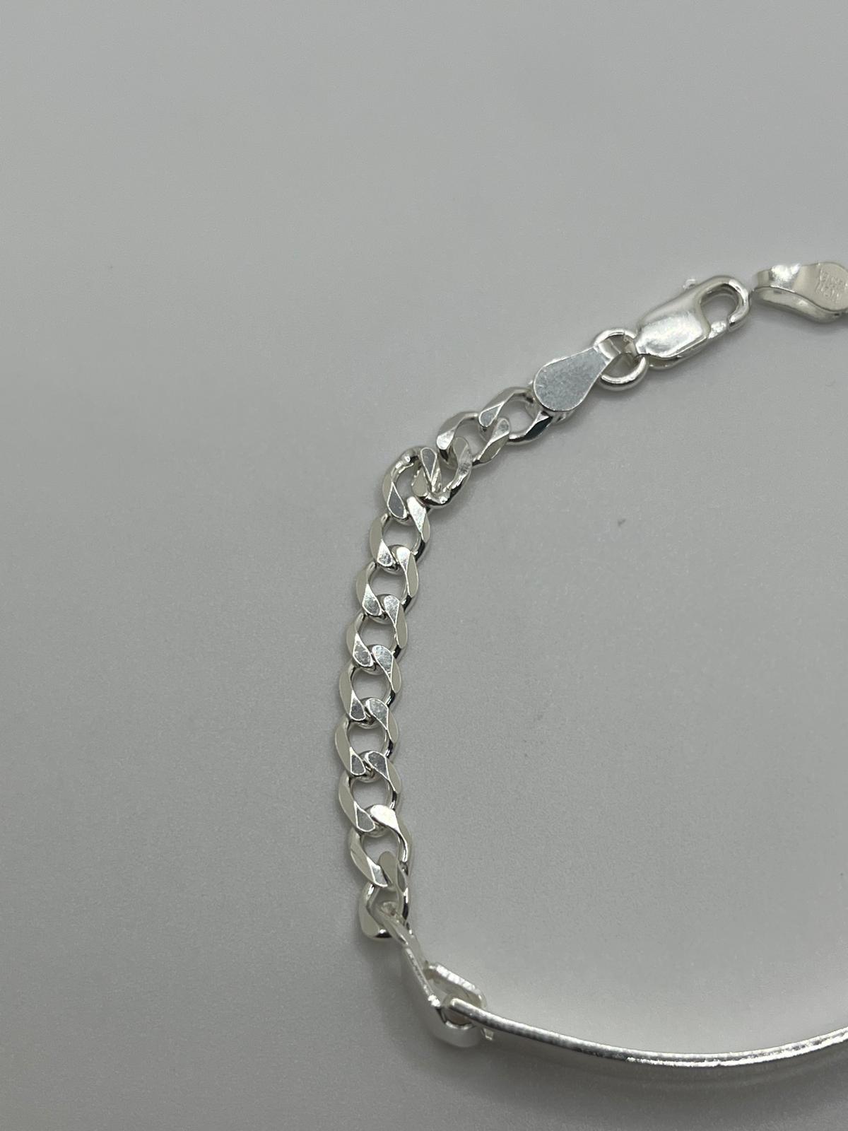 Engraveable Kids ID Bracelet– 925 Silver