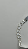 Cuban Engravable Baby ID Bracelet– 925 Silver