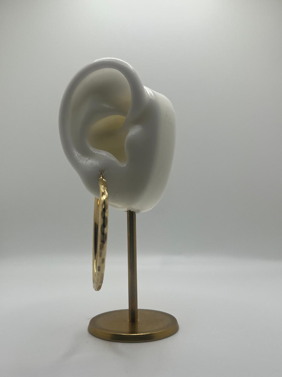 14K Gold Main Character Hoops