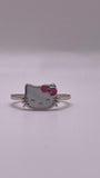 925 Sterling Silver Hello Kitty Ring