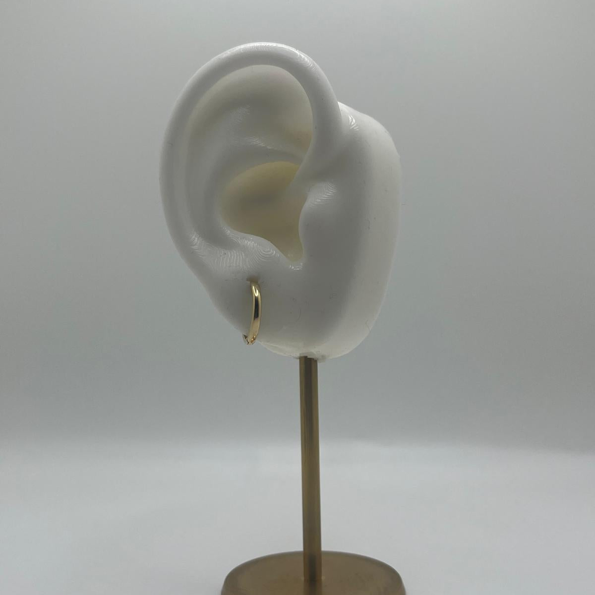 14K Gold Classic Huggies (029)