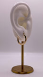 14K Gold Golden Essentials Hoops (049)