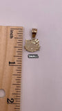 14K Gold Hello Kitty Face Pendant (Small, Medium, or Large)