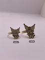 14K gold Kuromi ring with cubic zirconia accents, available in small and large sizes — Sanrio-inspired jewelry perfect for collectors and everyday wear
